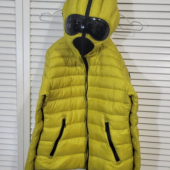 AI Riders on the Storm goggles jacket yellow size 46 NWT - Picture 1 of 4